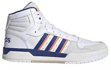 blue adidas high tops