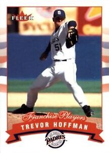 2002 Fleer Gold Backs #24 Trevor Hoffman San Diego Padres HOF