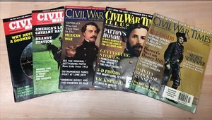 Civil War Times Illustrated Magazine 5 Issues 12/90, 6/90, 4/96, 8/00, 2/00 NICE - Picture 1 of 11