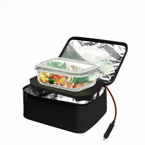 Portable Electric Lunch Box - 12V Car Food Warmer, Heated Oven for Truck/Travel - Foto 1 di 15