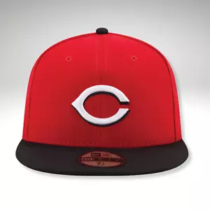 Cincinnati Reds CIN MLB Authentic New Era 59FIFTY Fitted Cap - RED/BLACK - Picture 1 of 2
