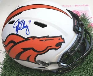 John Elway Autographed Broncos Lunar Eclipse Replica F/S Football Helmet  - Picture 1 of 6