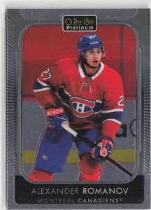 2021-22 O-Pee-Chee Platinum #85 Alexander Romanov - Picture 1 of 2