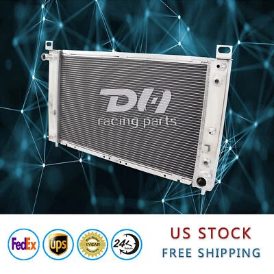 Aluminum Radiator For 1999-2013 Chevrolet Silverado 1500/2500 4.8L 5.3L 6.0L - Image 1 of 4