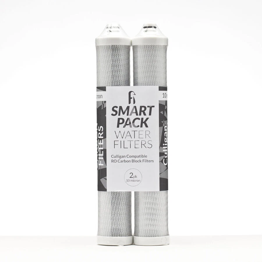 Culligan AC10 Compatible Smart Pack Carbon Filters For AC-30 AC-15 - 2 Pack - Image 1 of 2