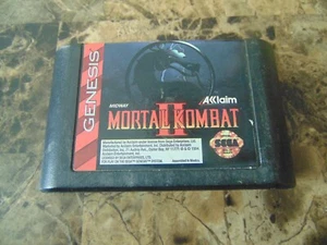 Mortal Kombat II 2 (Sega Genesis, 1994) Cartridge only  - Picture 1 of 2