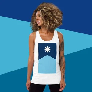 Minnesota State Flag Vertical / Tank Top / Unisex - Bild 1 von 3
