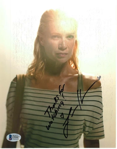 LAURIE HOLDEN SIGNED 8X10 PHOTO WALKING DEAD BECKETT BAS AUTOGRAPH AUTO COA A Cover