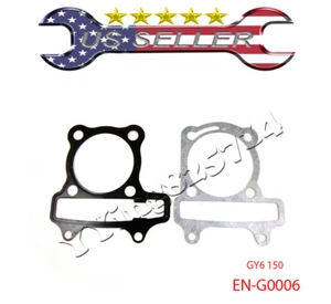 57mm Engine Cylinder Head Gasket Set GY6 150cc Chinese Scooter ATV Moped - Bild 1 von 1