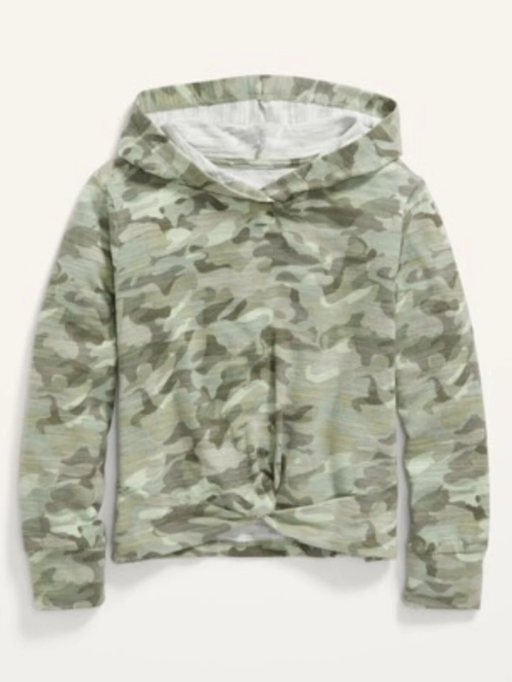 Sudadera con Capucha Pullover Felpa Antigua Azul Marino Niños Niñas Acogedora Talla Grande (10-12) Foto 1 de 1