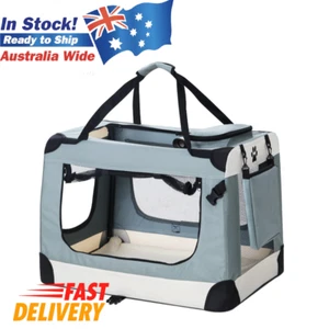 i.Pet Pet Carrier Soft Crate Dog Cat Travel 70x52CM Portable Foldable Car Large - Picture 1 of 1