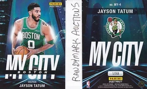 Jayson Tatum BOSTON CELTICS 2024-25 PANINI INSTANT MY CITY BOS MY-4 x/268 - Picture 1 of 1