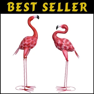Weather-Resistant Pink Flamingo Outdoor Decorations - Perfect for All Occasions - Picture 1 of 9