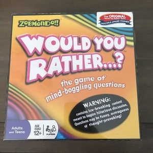 Zobmondo!! Would You Rather...? -The Game of Mind Boggling Questions! Party Game - Picture 1 of 6