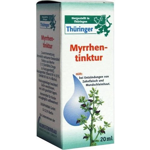 CHEPLAPHARM ARZNEIMITTEL GMBH THÜRINGER Myrrhentinktur 20ml PZN 4018557