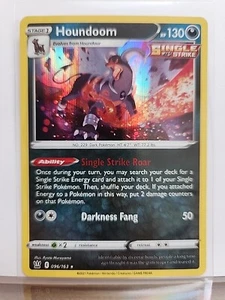 Houndoom 096/163 Holographic Rare Battle Styles Pokemon TCG Near Mint - Picture 1 of 1