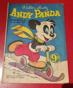 Walter Lantz Andy Panda No.93 comic - 1956 - Picture 1 of 3