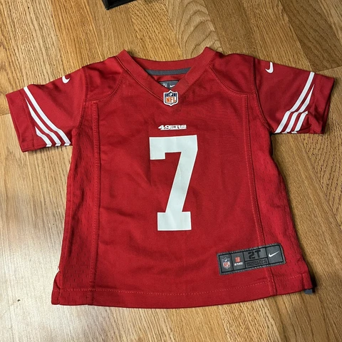Colin Kaepernick - #7 NIKE ON FIELD - San Francisco 49ers Jersey - Youth 2T Cover