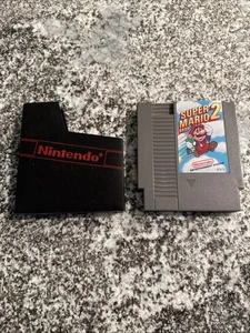 Cartucho Super Mario Bros. 2 Nintendo NES 1988 probado y funcionando con funda - Imagen 1 de 3