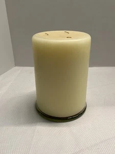 PARTYLITE 3-WICK CANDLE 8"x6" Colonial Candle Of Cape Cod 30071 Ivory - Picture 1 of 8