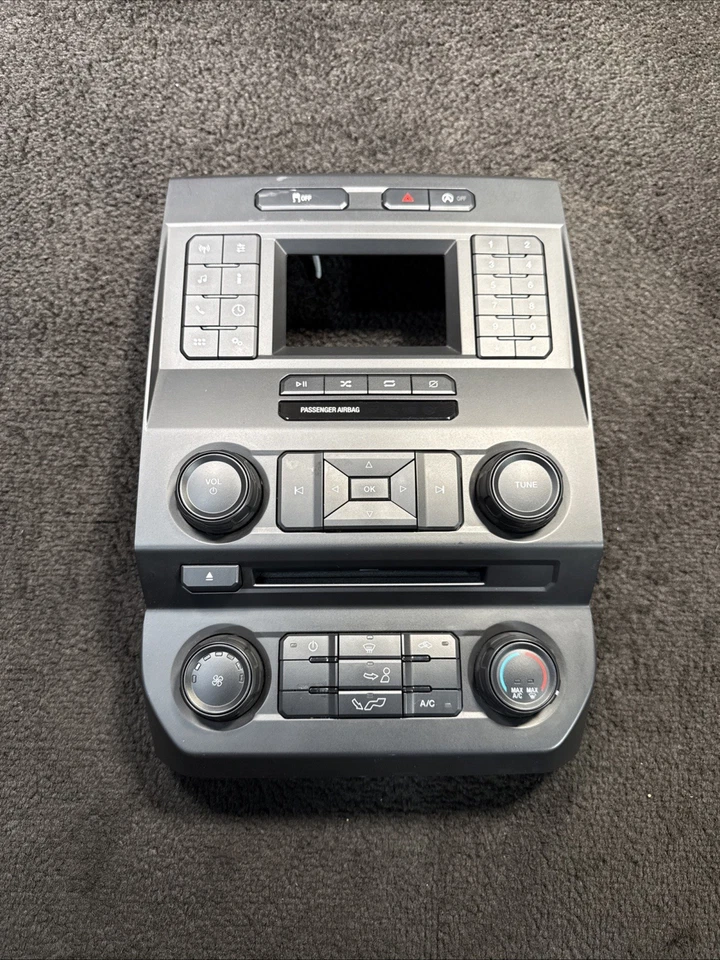 Ford F150 2018 tablero audio climatizador panel de control OEM JL3T-18E243-BKE Foto 1 de 4