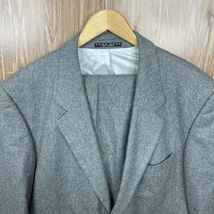 Hugo Boss 2 Piece Suit Mens 48R 42x31 Saks Fifth Avenue Gray Wool Cashmere - Picture 1 of 24