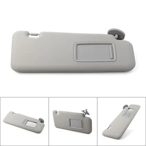 For Toyota 2008-2013 2009 10 11 Highlander W/ Vanity Light Right Gray Sun Visor - Picture 1 of 10