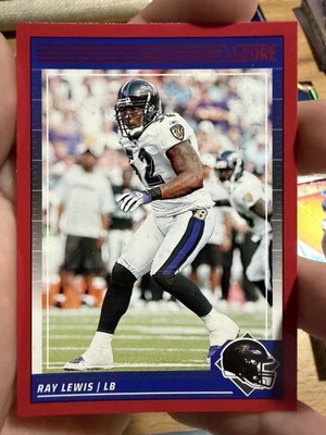 2024 Score - Ray Lewis #290 Red - Image 1 of 2