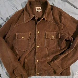 Vintage Womans Duxbak Brown Suede Lightweight Jacket Size Medium - Picture 1 of 6