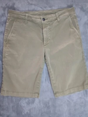 Adriano Goldschmied Shorts Mens 30 Olive Drab Green The Griffin Chino Casual - Image 1 of 4