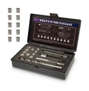 SENNMONN M6X1.0 Thread Repair Kit with 9.4mm Insert HSS Drill, Tap, Installat... - Picture 1 of 7