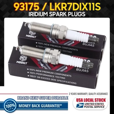 6x bujías de iridio LKR7DIX11S 93175 aptas para repuesto Acura RDX 2013-2018 Foto 1 de 4
