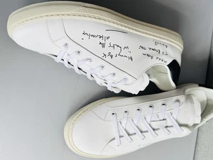 PAUL SMITH HOMBRES HANSEN BLANCO Uk8/EU42/USA 9 Zapatos Entrenador Hecho en Portugal Nuevo - Imagen 1 de 15