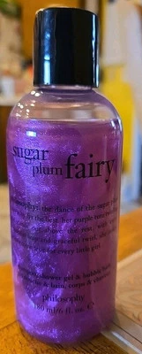 Champú, gel de ducha y baño de burbujas Philosophy Sugar Plum Fairy 6 oz Foto 1 de 4