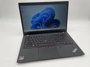 Lenovo ThinkPad T14 Gen 1 Ryzen 5 Pro 4650U 8GB RAM 256GB NVMe W11P - Picture 1 of 7