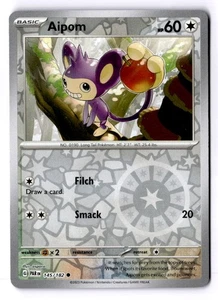 Aipom Reverse Holo Common SV04: Paradox Rift 145/182 NM - Picture 1 of 2