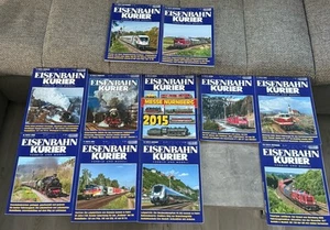 Eisenbahn-Kurier 2015 – Fast Kompletter Jahrgang (11 Ausgaben) Gelesen - Bild 1 von 1