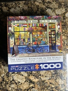 Rompecabezas Eurographics 1000 piezas La librería más grande del mundo 19 X 26" - Imagen 1 de 6