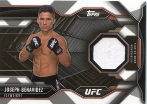 2015 Topps UFC Chronicles JOSEPH BENAVIDEZ Fighter Worn Shirt Relic Memorabilia - Picture 1 of 1