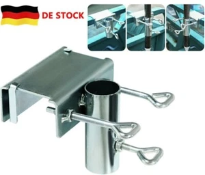 Balkon Sonnenschirm Halterung Balkongeländer Schirm Halter Befestigung - Bild 1 von 6
