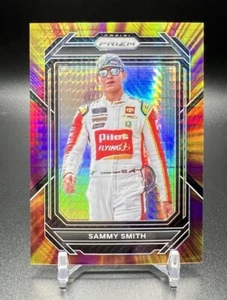 2023 Panini Prizm Racing SAMMY SMITH Purple And Yellow Hyper Prizm #60 SP - Picture 1 of 2