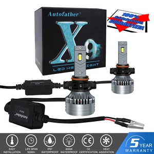 2-Sides 5202 LED Headlight 320W 32000LM High Beam Fog Light 6000K Xenon White US - Picture 1 of 12