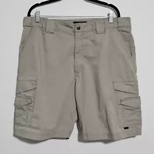 TRU-SPEC Shorts Sz 40 24-7 Rip-Stop Tactical Cargo Cotton Poly Blend 9" Inseam - Picture 1 of 12