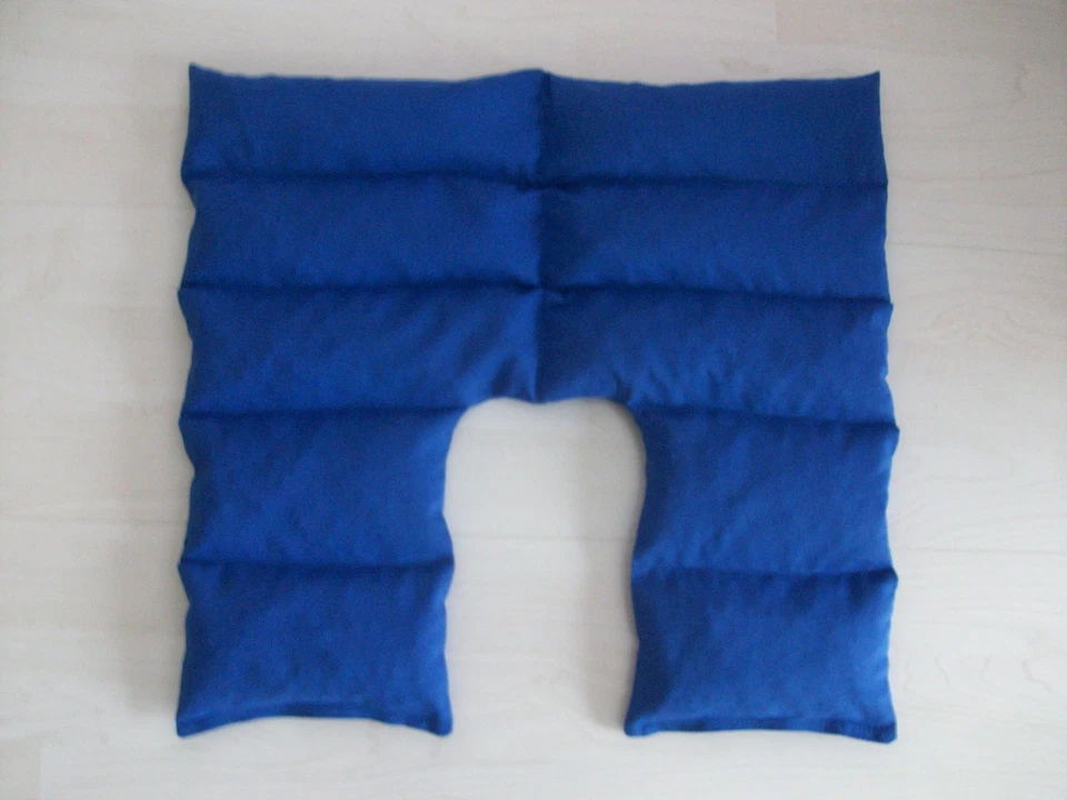 HAND MADE BY GRUENERFADEN 10 Kammern Kirschkernkissen Groß Nackenwärmer XXL Wärmekissen Entspannung Neu