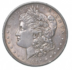 1904 Morgan Silver Dollar *4398 - Picture 1 of 3