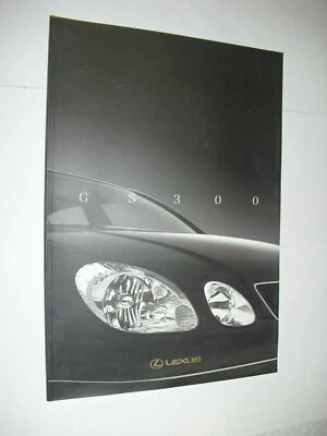 (Auto). Opuscolo Pubblicità concessionaria LEXUS GS 300 - Immagine 1 di 3