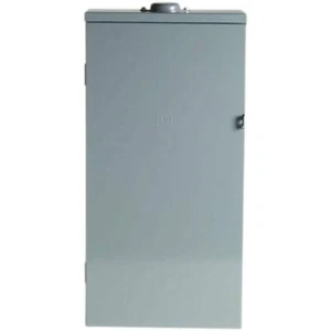 QO 200 Amp 8-Space 16-Circuit Outdoor Main Breaker Load Center with Feed-Thru - Picture 1 of 5