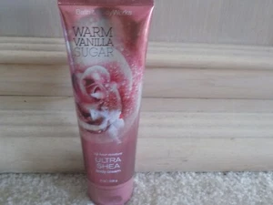 Bath & Body Works "Warm Vanilla Sugar" Body Cream-8 oz - Picture 1 of 2