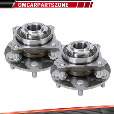 Par de bujes de cojinete de rueda para Toyota 4Runner Tacoma 2005-2015 2x2 PreRunner delantero Foto 1 de 4
