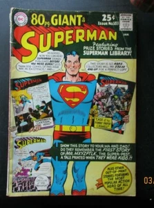 DC Comics Superman #183 Edad de Plata G18 80 páginas gigante - Imagen 1 de 1